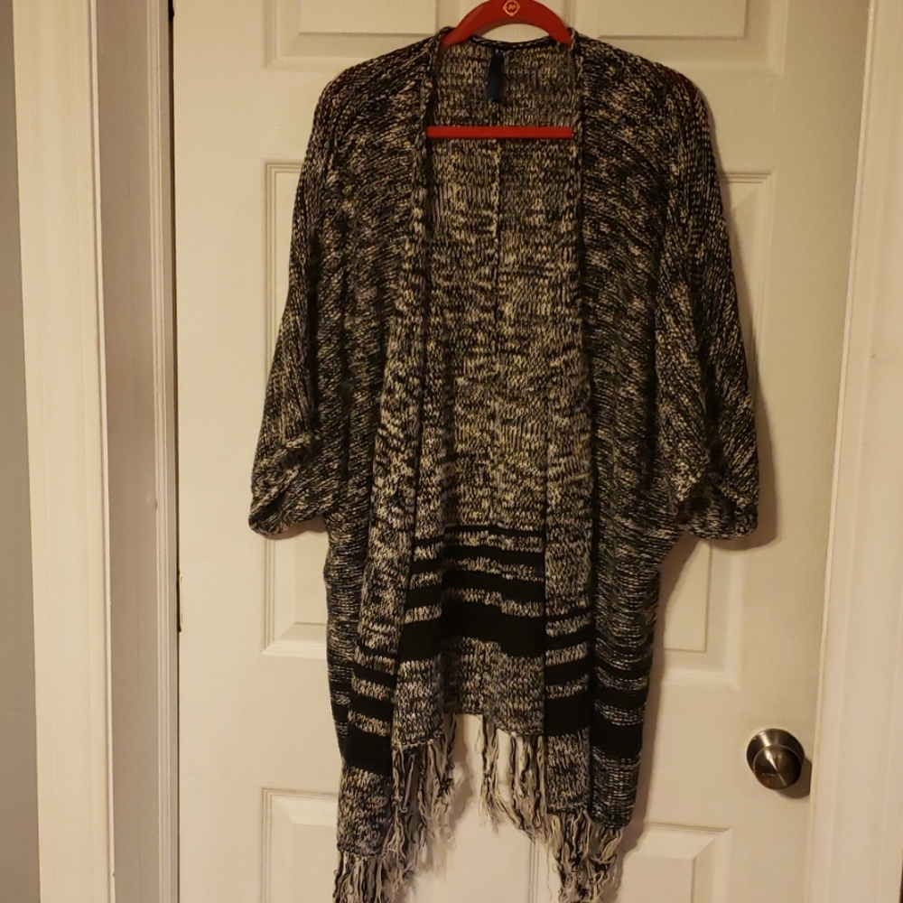 💜Pancho Style Sweater Vest